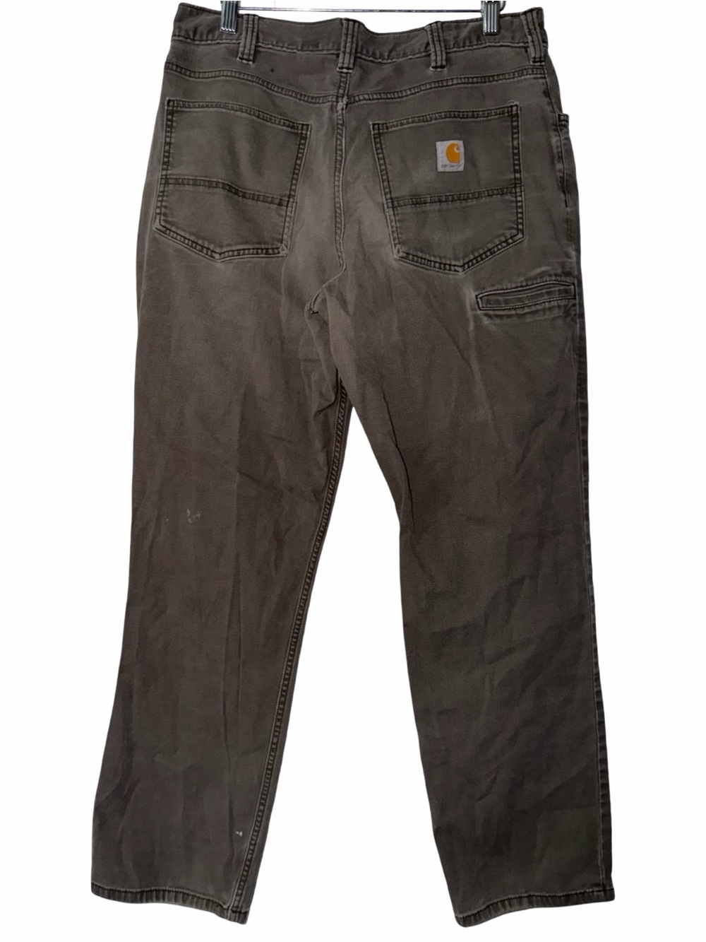 Carhartt Relaxed Fit Carpenter Pants 34x32 Brown